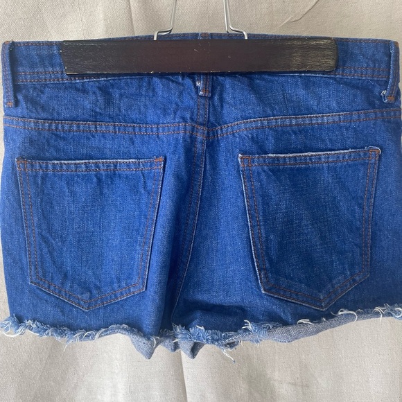 Forever 21 Blue Jean Shorts - Picture 3 of 4
